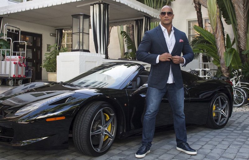 Dwayne "The Rock" Johnson stars in Ballers.