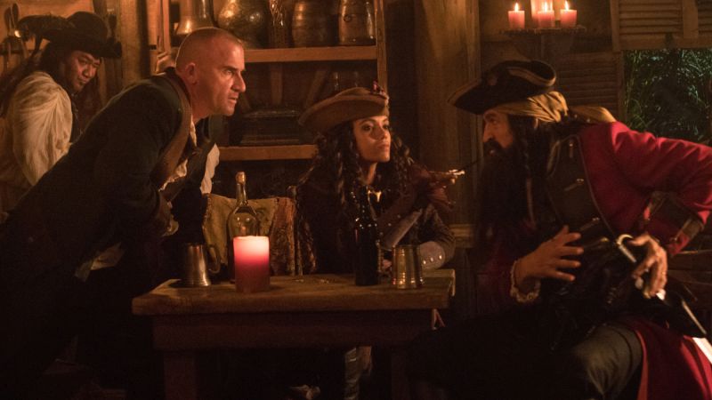 DC's Legends of Tomorrow Meet Blackbeard in New Episode Photos