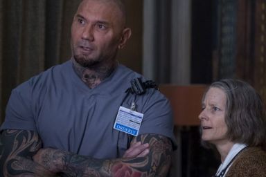 CS Video: Jodie Foster, Dave Bautista and Drew Pearce on Hotel Artemis