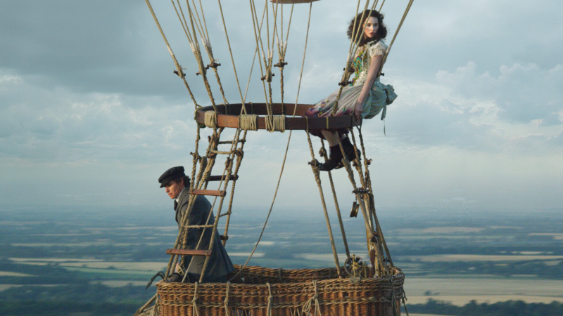 First Look At Eddie Redmayne and Felicity Jones in The Aeronauts