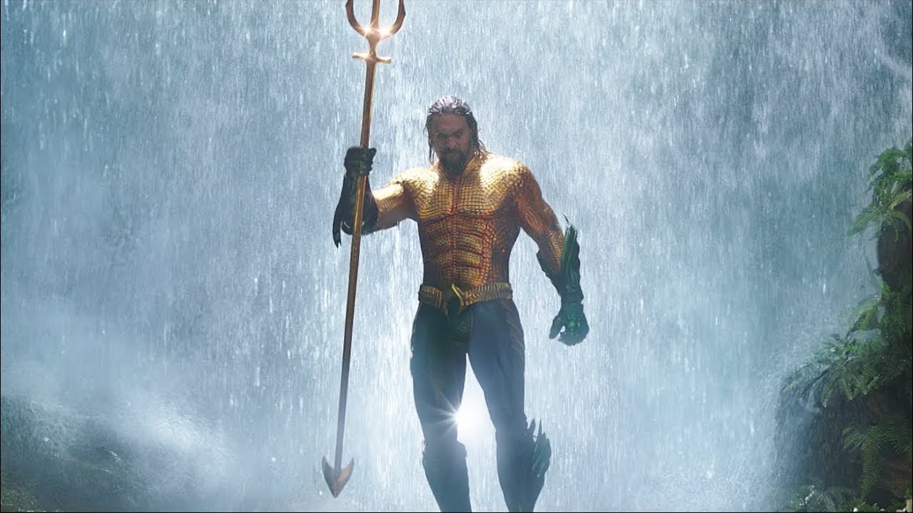 Aquaman makes waves