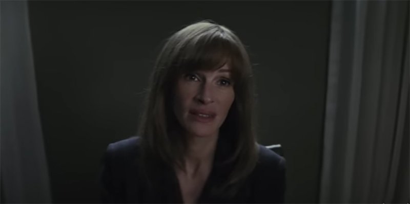 Julia Roberts is Uncomfortable in New Homecoming Clip