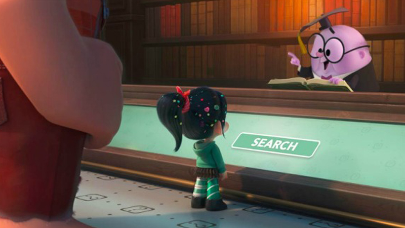 new clip from Ralph Breaks the Internet