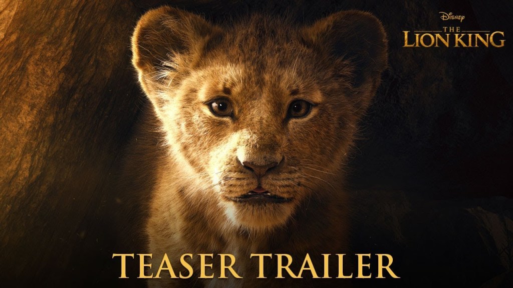 Watch the First Teaser Trailer for the Live-Action The Lion King!