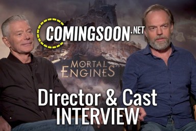 CS Video: Director Christian Rivers & Stars Hugo Weaving, Stephen Lang on Mortal Engines