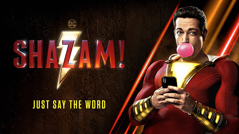 Zachary Levi Shares New Shazam Poster: Just Say the Word