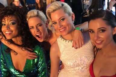 New Charlie's Angels BTS Photo Reveals First Look at New Badass Trio