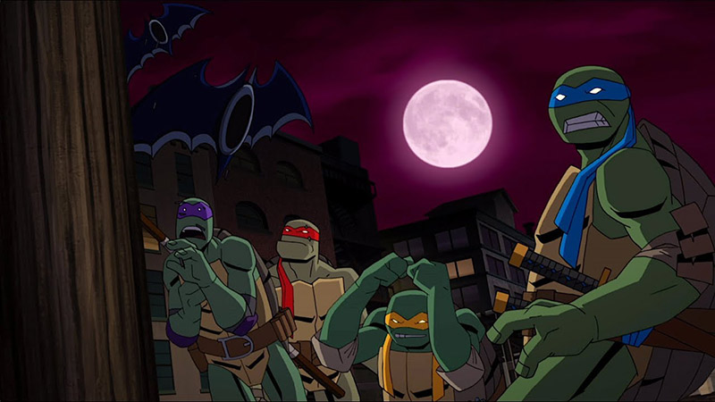 Batman vs. Teenage Mutant Ninja Turtles Opening Scene Released