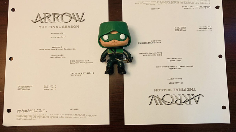 Arrow's Final Season Begins Shooting!