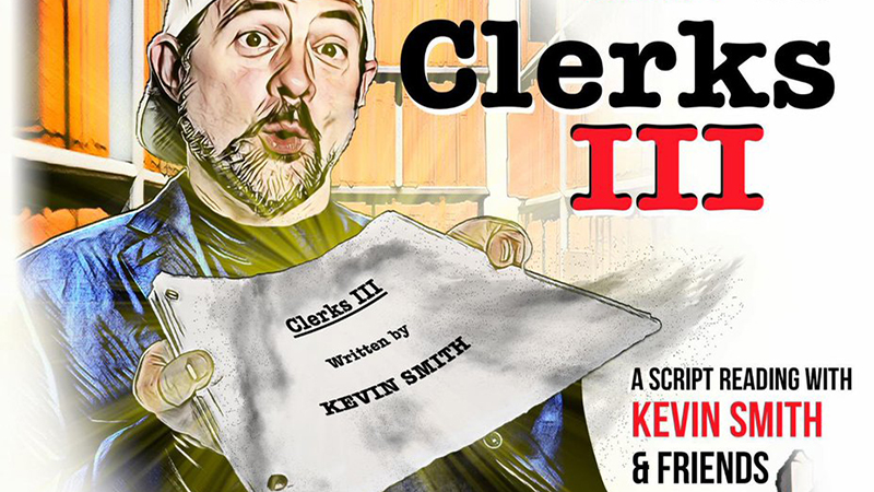 Kevin Smith to Read Unmade Clerks III Script at First Avenue Playhouse Fundraising Event