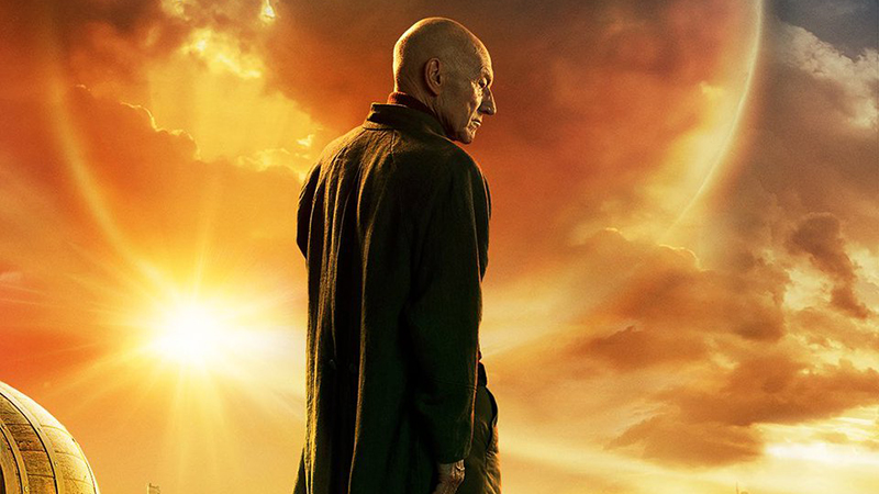 CBS All Access' Star Trek: Picard Key Art Released by Patrick Stewart