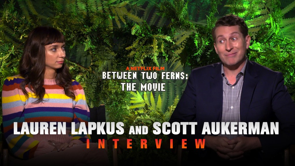 CS Video: Scott Aukerman & Lauren Lapkus Talk Between Two Ferns: The Movie