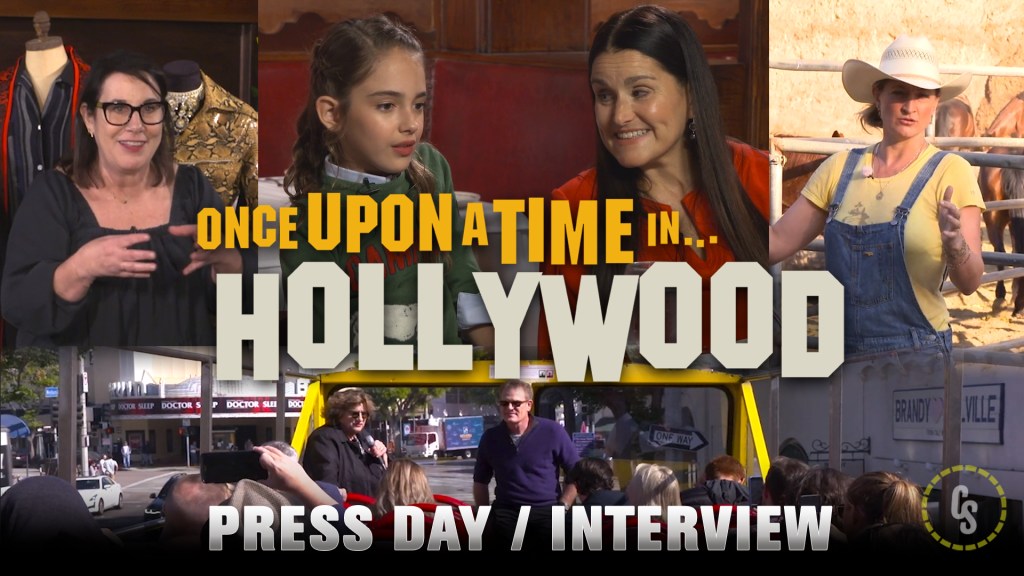 CS Video: Once Upon a Time in Hollywood Press Day Footage!