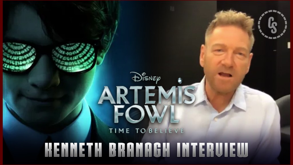 CS Video: Kenneth Branagh on Artemis Fowl, Sequels, Deleted Scenes & More!