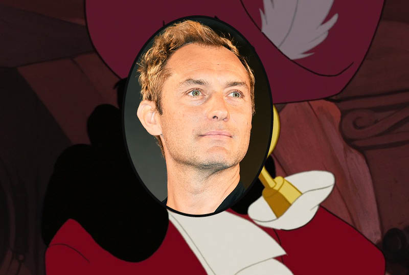 Jude Law In Talks For Live-Action Peter Pan as Captain Hook