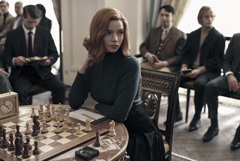 Netflix Unveils First-Look Photos, Teaser & Premiere Date for Queen's Gambit