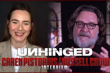 CS Video: Unhinged Interviews With Caren Pistorius & Russell Crowe