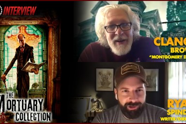 CS Interview: Ryan Spindell & Clancy Brown on The Mortuary Collection