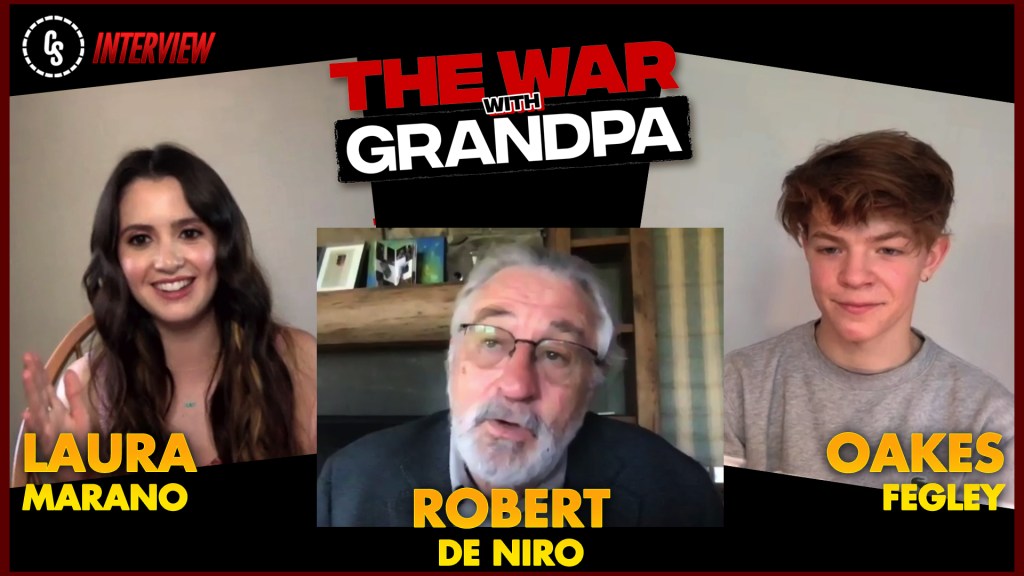 CS Video: The War With Grandpa Interviews With De Niro, Fegley & Marano