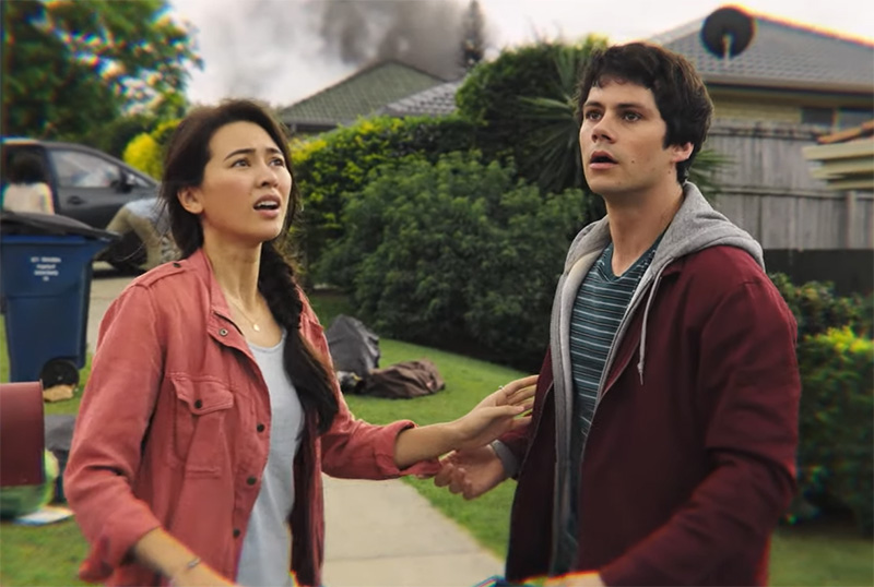 Exclusive Love and Monsters Clip Featuring Dylan O'Brien & Jessica Henwick
