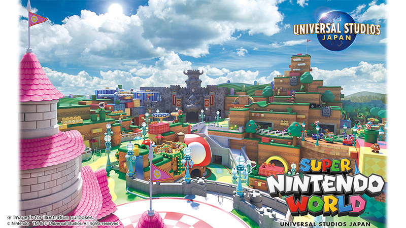 Super Nintendo World Opening at Universal Studios Japan in Spring 2021