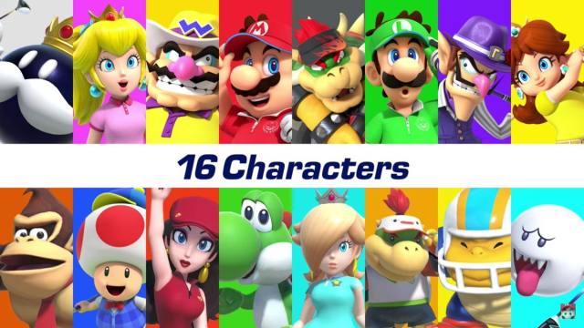 Mario Golf: Super Rush Roster