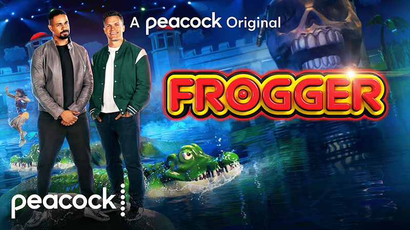 Trailer for Peacock Game Show Frogger Highlights Wacky Obstacles