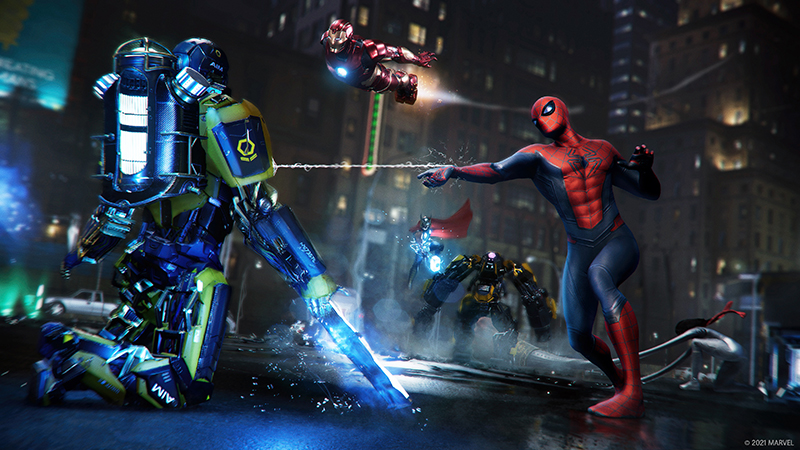 How Spider-Man Fights & Swings Around in Marvel's Avengers
