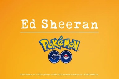 Pokémon GO Partnering with Ed Sheeran for New Event