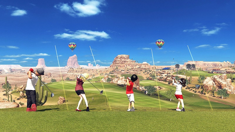 Everybody's Golf Shooting Their Shot