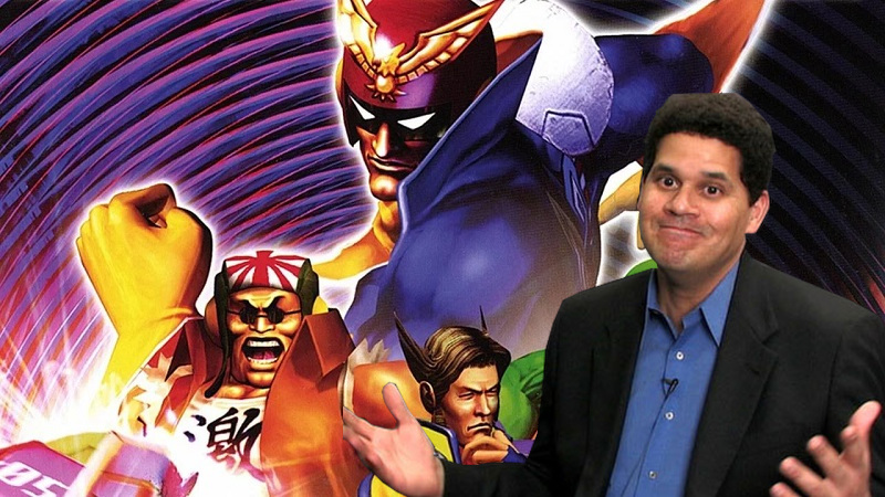 F-ZERO GX Key Art and also Reggie