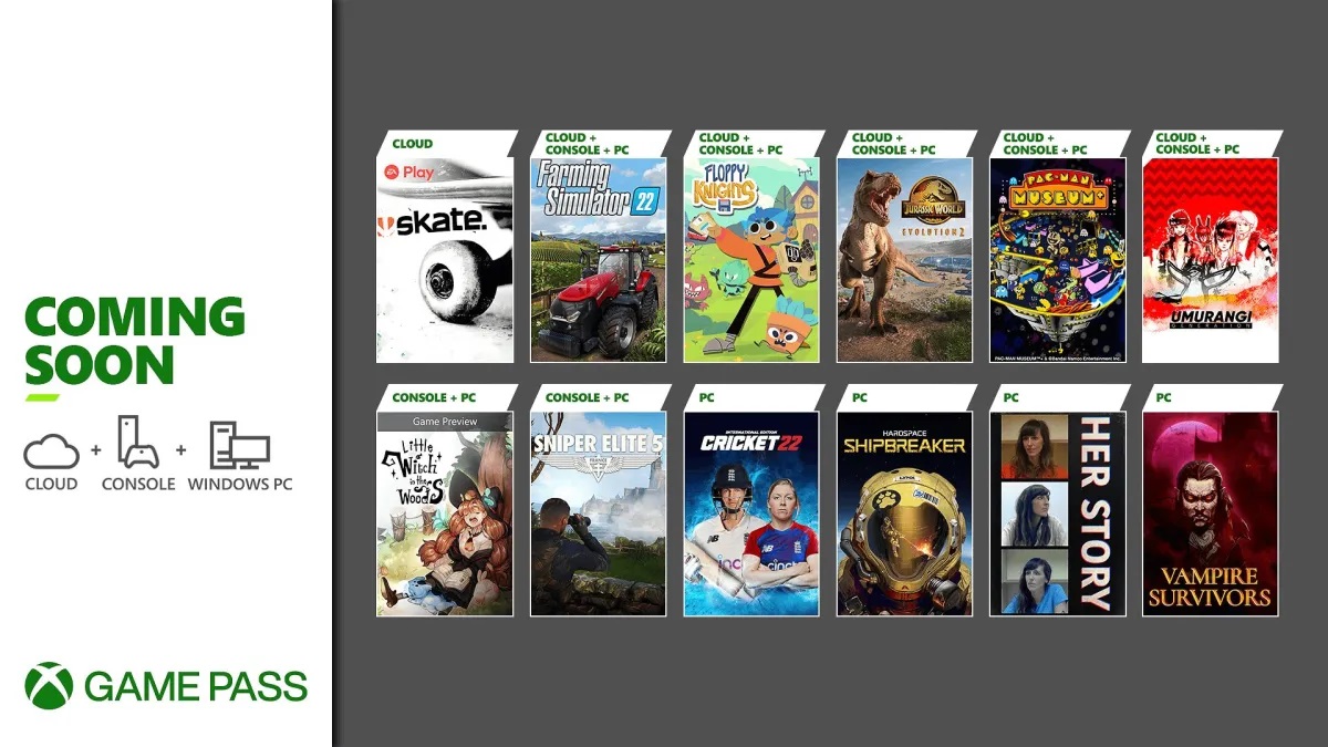 Xbox Game Pass May 2022 2