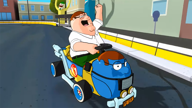 King of the Hill, Family Guy Kart Racer Out Today