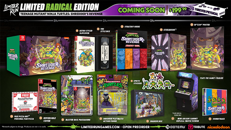 TMNT: Shredder's Revenge's Classic & Radical Editions Are Full of Turtle Swag