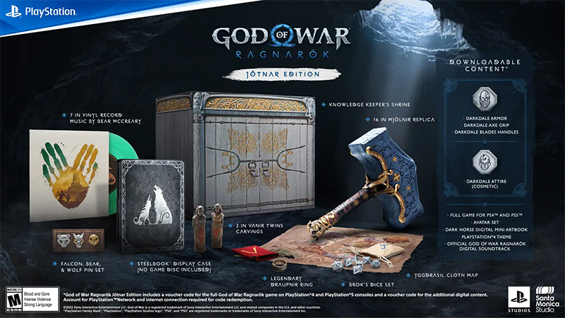 God of War Ragnarök Release Date Confirmed Alongside Special Editions