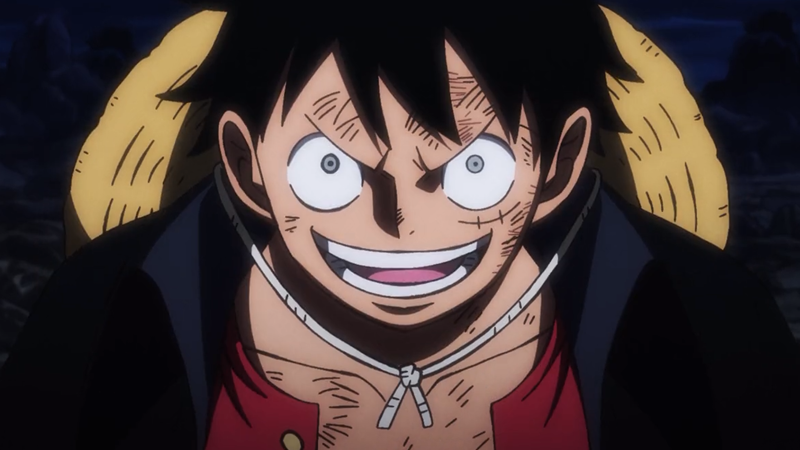 Monkey D. Luffy in One Piece