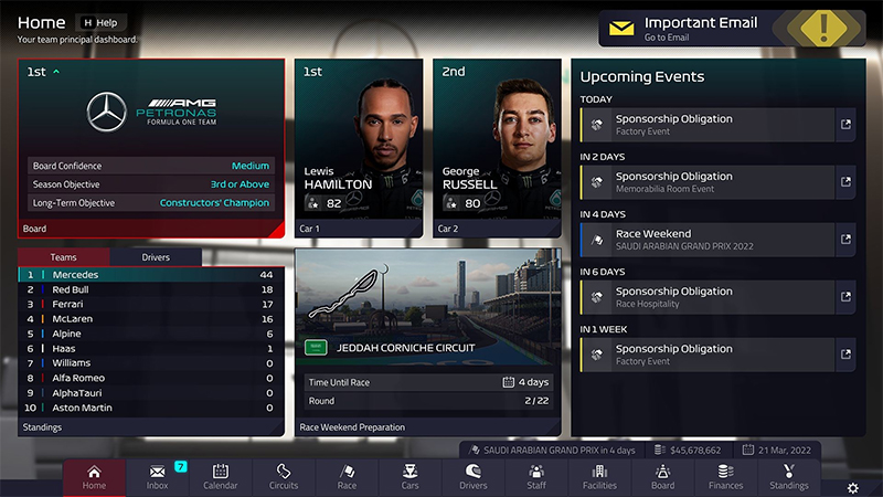 F1 Manager 2022 PS5 Review: Sim Makes Smooth Console Transition