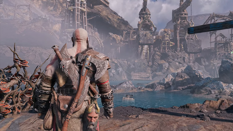 New God of War Ragnarök Video Tours Svartalfheim Realm