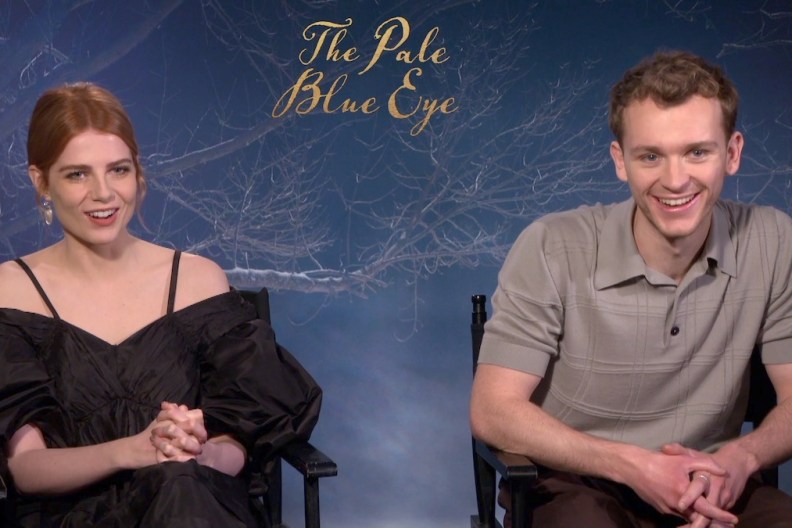 The Pale Blue Eye Interview- Lucy Boynton & Harry Lawtey