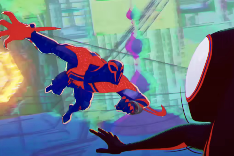 Spider-Man: Across the Spider-Verse Image Previews Clash Between Spider-Men