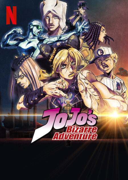 JoJo's Bizarre Adventure: Stone Ocean on Netflix