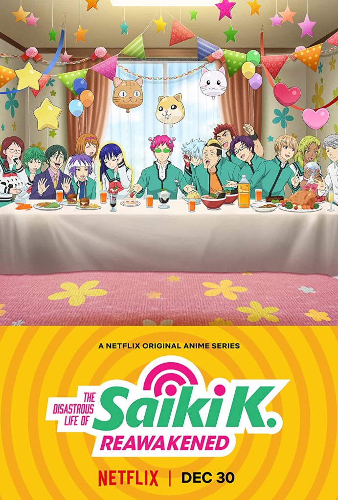 The Disastrous Life of Saiki K.: Reawakened on Netflix