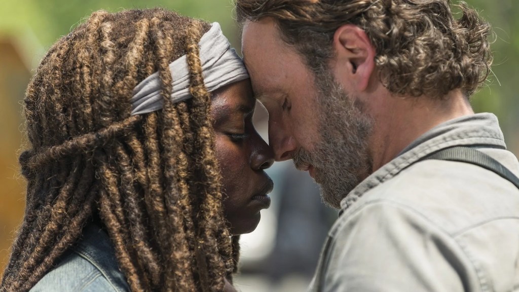 rick and michonne cast