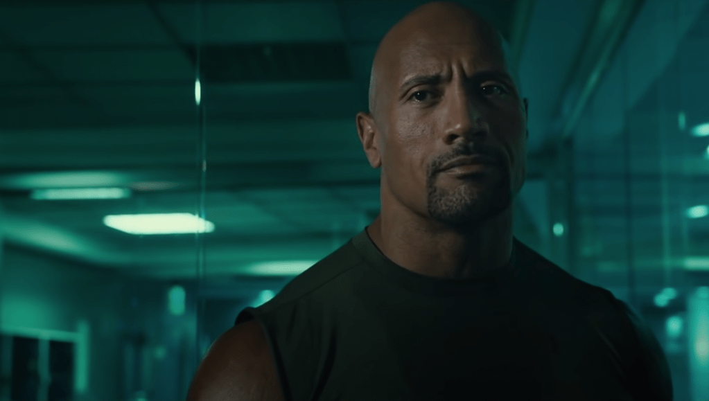 The Rock as Luke Hobbs