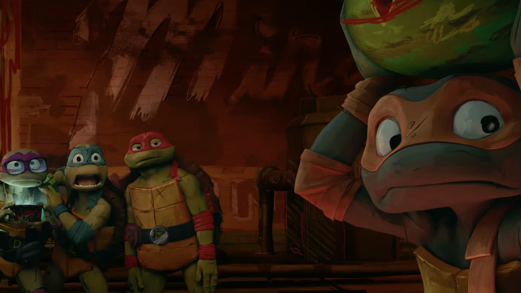 new tmnt: mutant mayhem poster