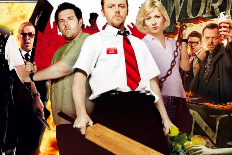 Edgar Wright Simon Pegg Cornetto Trilogy