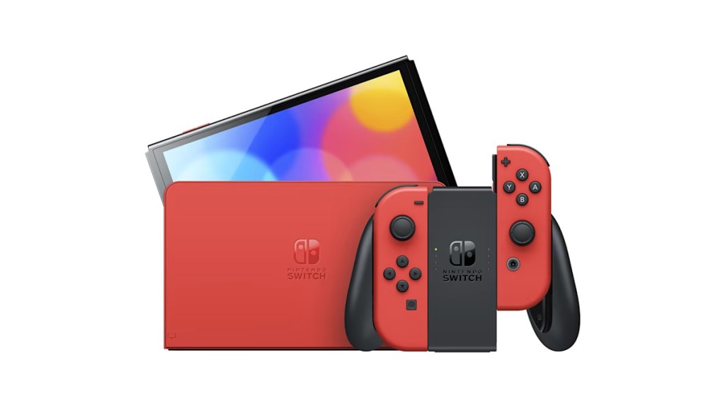 Nintendo Switch OLED Model Mario Red Edition