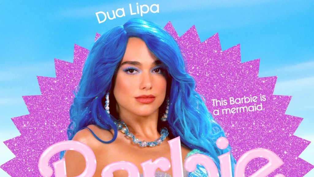 dua lipa barbie doll