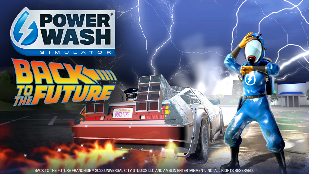 powerwash simulator back to the future dlc