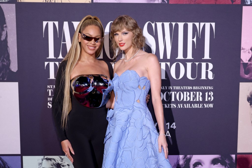 Taylor Swift Praises Beyoncé at Eras Tour Movie Premiere: 'She's Been a Guiding Light'